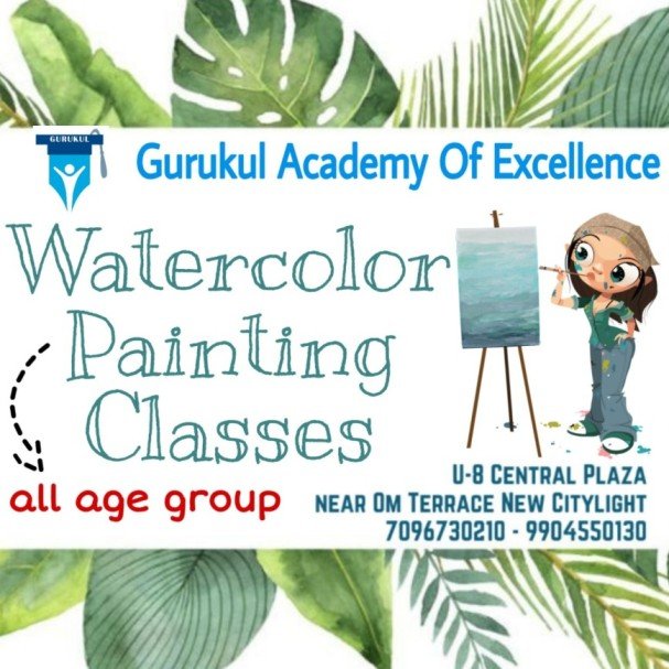 Watercolor Painting Classes in Surat